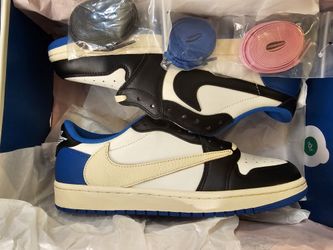 9.5 Men's Travis Fragment Jordan 1 Low