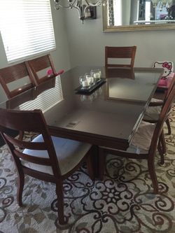 Beautiful real wood dinning table