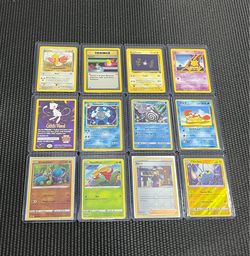 Vintage Pokemon Lot Poliwrath Holo Base Set Catch Mew League Promo Vending TCG  - 12pc