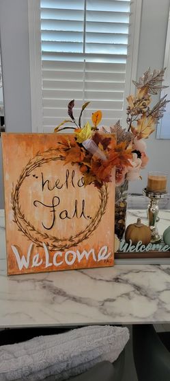 Wall Decoration Fall Season 16x20in