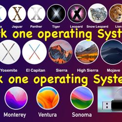  Mac bootable USB Full OS Install, Lets old Mac run NEWER OS Reinstall Restore Repair