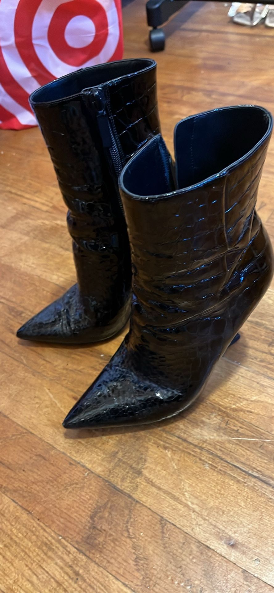 Saint Laurent ‘Opyum’ Heeled Ankle Boots