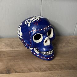 Los Angeles Dodgers Sugar Skull