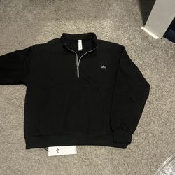 Black Alo Quarter Zip 