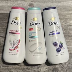 Dove Body Wash 20 Fl Oz $6 Each 