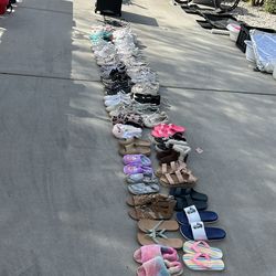 Shoes!  Lots of shoes