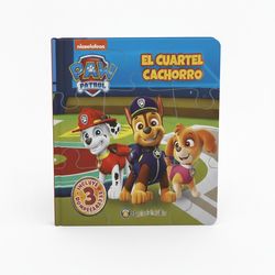Excellent condition Paw Patrol interactive board book in Spanish!