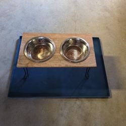 Dog Food Bowl And Mat