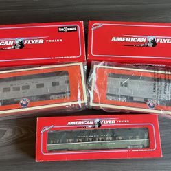 Train Lot American Flyer & Lionel Never Been Used!