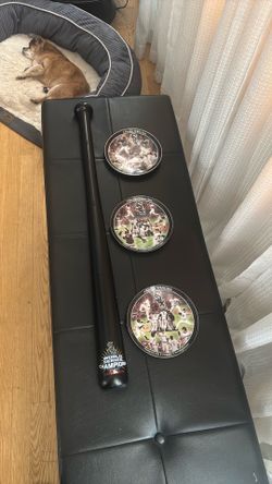 Chicago White Sox world champions 2005 Bat Plate Hanging