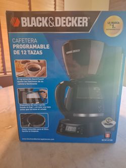 Black & Decker Coffeemaker 12 cup brand new