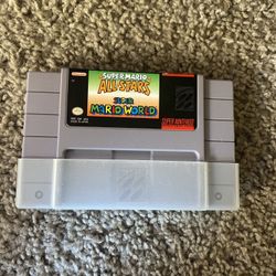 Super Mario All Stars / Super Mario World SNES 