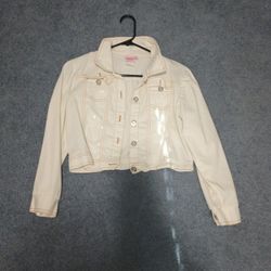 Girls Cream Cowgirl Jacket