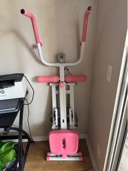 Pink Stair Stepper Exercise Machine