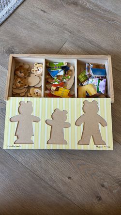 Melissa & Doug bear family