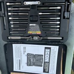 ICON 41 PIECE TAP & DIE SET.   (SAE) 