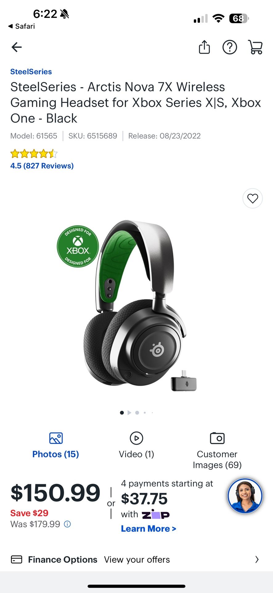 Steel Series Arctis Nova 7x