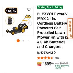 Dewalt Lawn Mower Cordless