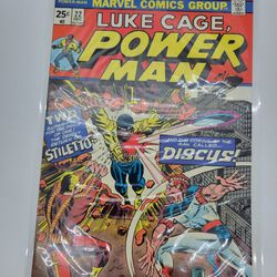 Marvel Comics Luke Cage Power Man #22 1974 1st Appearance Of Discus