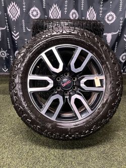 2025 GMC Sierra AT4 6 Lug 20 Inch OEM Wheels