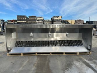 NSF Restaurant Exhaust Commercial Kitchen Only Hood 12 FT