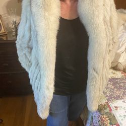 Fox Luxury Fur Coat By Saga Fox