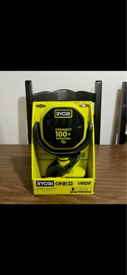 Ryobi 18v ONE+ Bluetooth Clamp Speaker