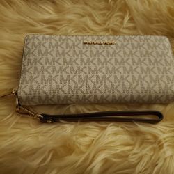 Michael Kors Monogram Wristlet 