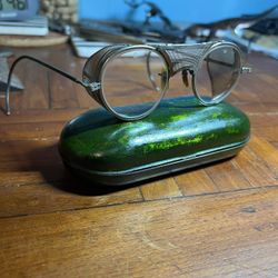 1940s Bausch & Lomb Steampunk Safety Glasses 
