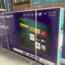 50” Hisense Roku R6G UHD Smart Tv 