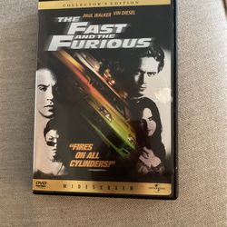 The Fast And The Furious DVD
