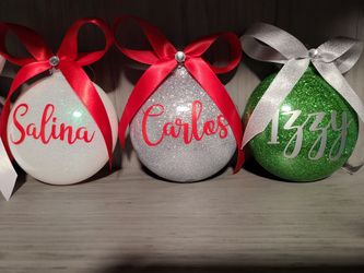 Personalized Ornaments