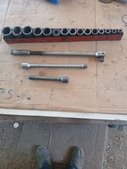 U S A IMPACT SOCKETS  1/2 DRIVE ALL BUT  1