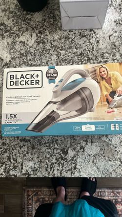 BLACK+DECKER Cordless Lithium Ion Hand Vacuum