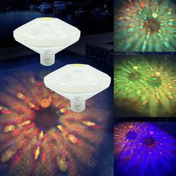 Floating Pool Lights for Swimming Pool with 5 Modes Led Underwater Pool Lights for Above Ground Pool Fountain Summer Night Disco Party Hot Tub Lights 