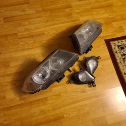 OEM BMW E90 Headlights & Fog Lights