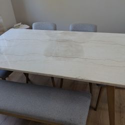 Quartzite Table Dining Set