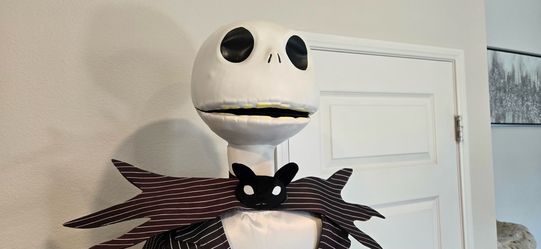 Official Gemmy Disney 6.5 FT Deluxe Animated Jack Skellington - The Nightmare Before Christmas