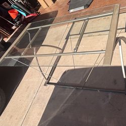 Glass Desk $40