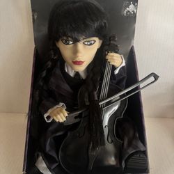New Cello Playing Wednesday Addams