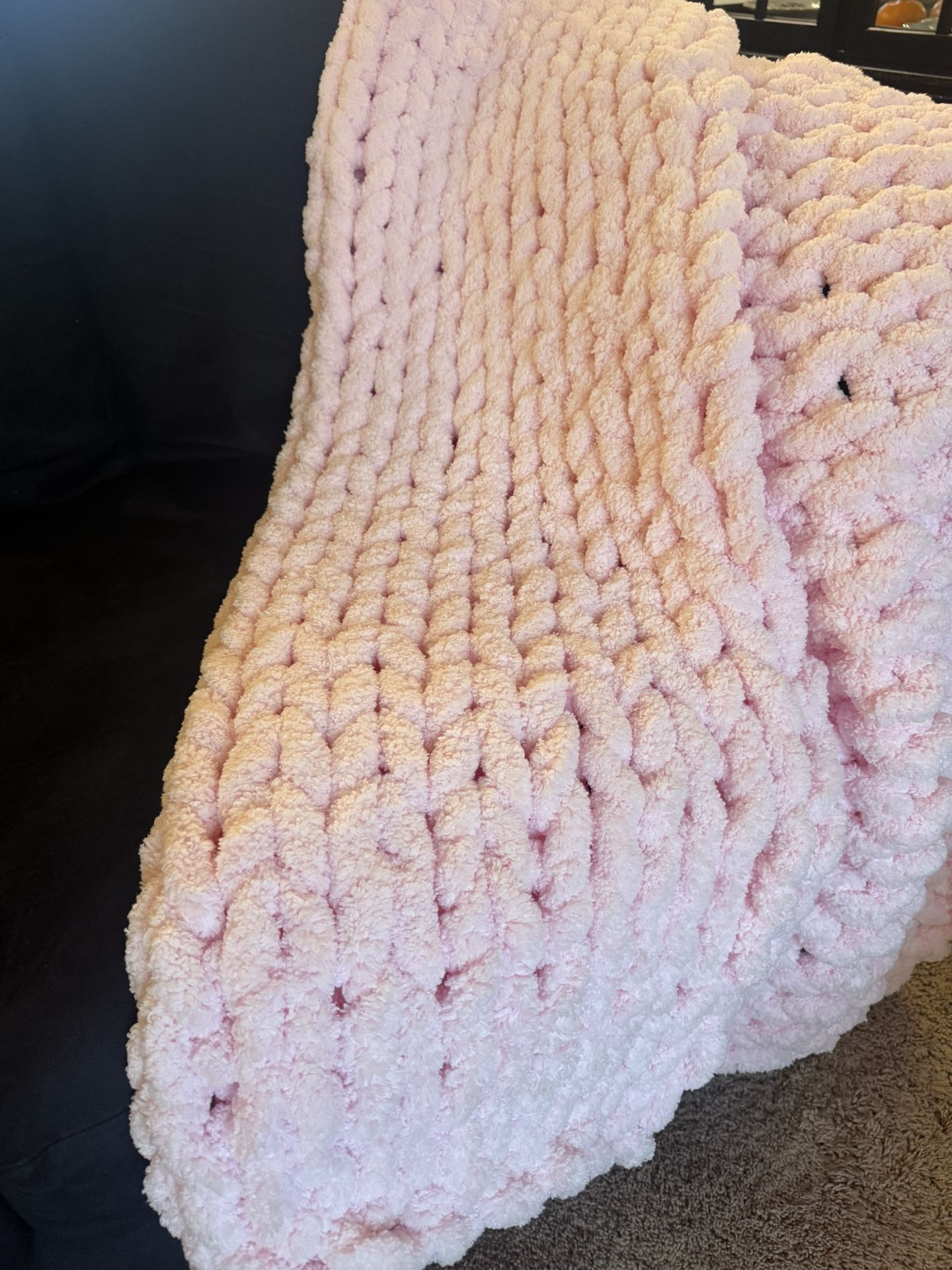 Chunky Knit Blanket