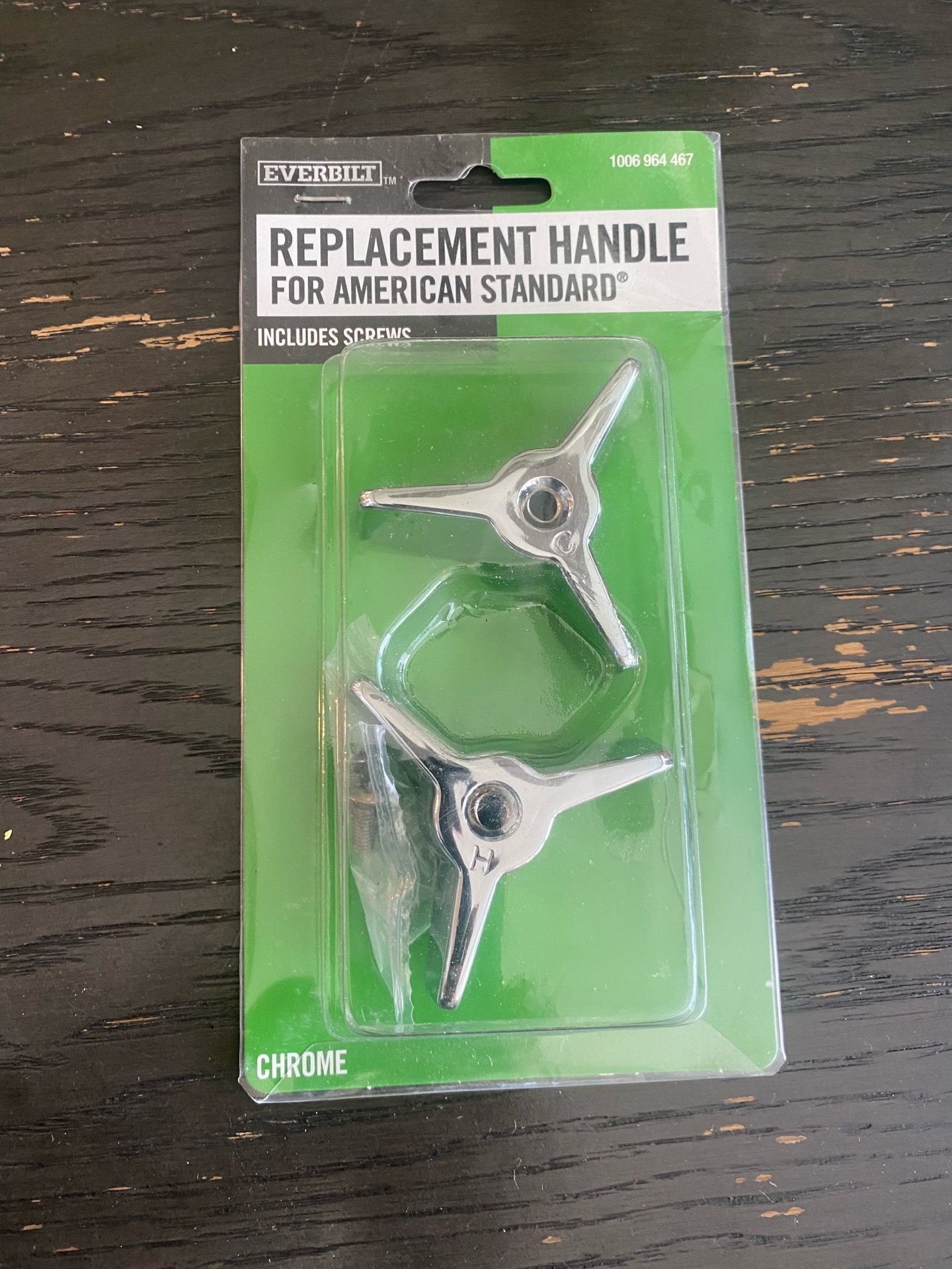 Faucet handles