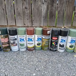 Spray Paint Cans