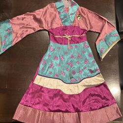 Mulan Costume From Disney Store Size 6/6x