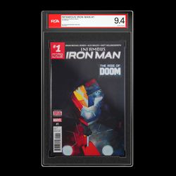 2016 Infamous Iron Man #1 PSA 9.4