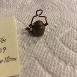 RARE 1920’s Prison Made Folk Art Penny Tea Kettle.  ** SEE ALL PICTURES (Johnstown Ohio)