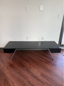 TV stand with side compartment