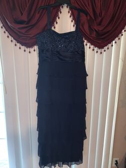 Special Occasion ruffle dress.