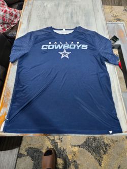 Dallas Cowboys Football Fanatics Athletic Blue White Shirt Adult XL NFL Mens Plz SEE PICTURES FOR DETAILS ON SHIRT