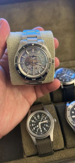 Proxima Automatic Skeleton Dial Diver Watch